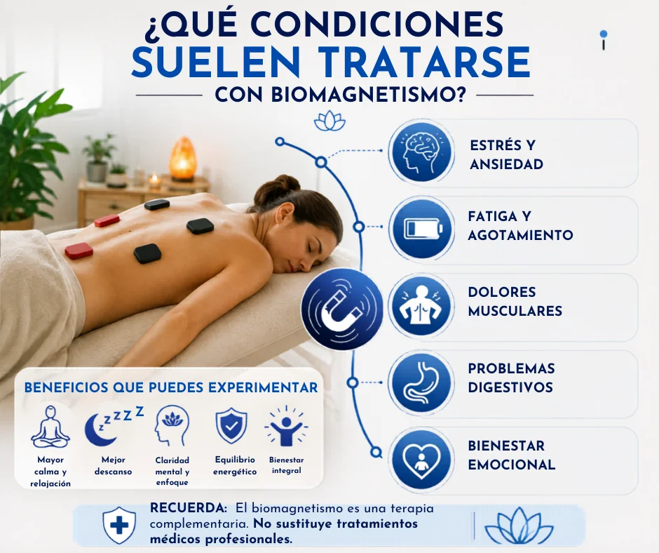 Beneficios del biomagnetismo.