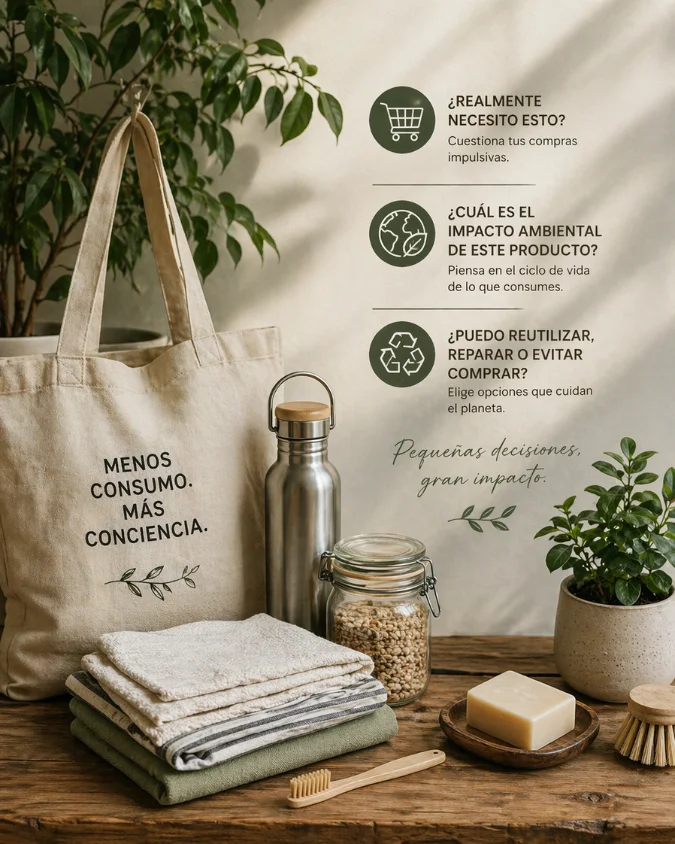 Minimalismo- menos consumo, más conciencia