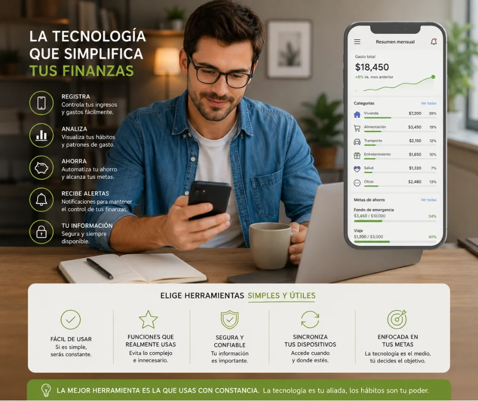 La tecnología puede convertirse en una gran aliada.