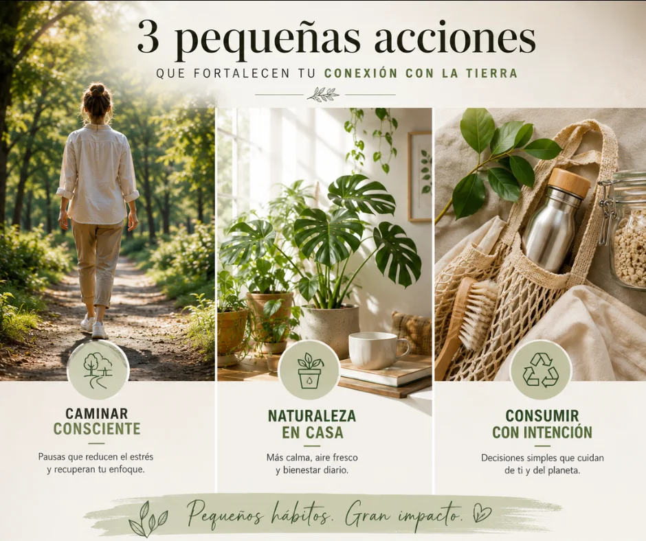 La conexión con el entorno no requiere cambios radicales ni grandes inversiones.