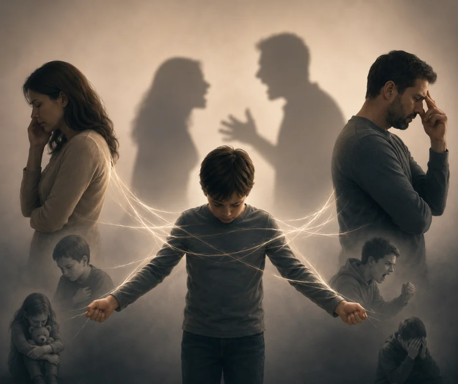 Desde la mirada de Bert Hellinger, los hijos suelen desarrollar lealtades profundas hacia sus padres, incluso cuando existe conflicto entre ellos.