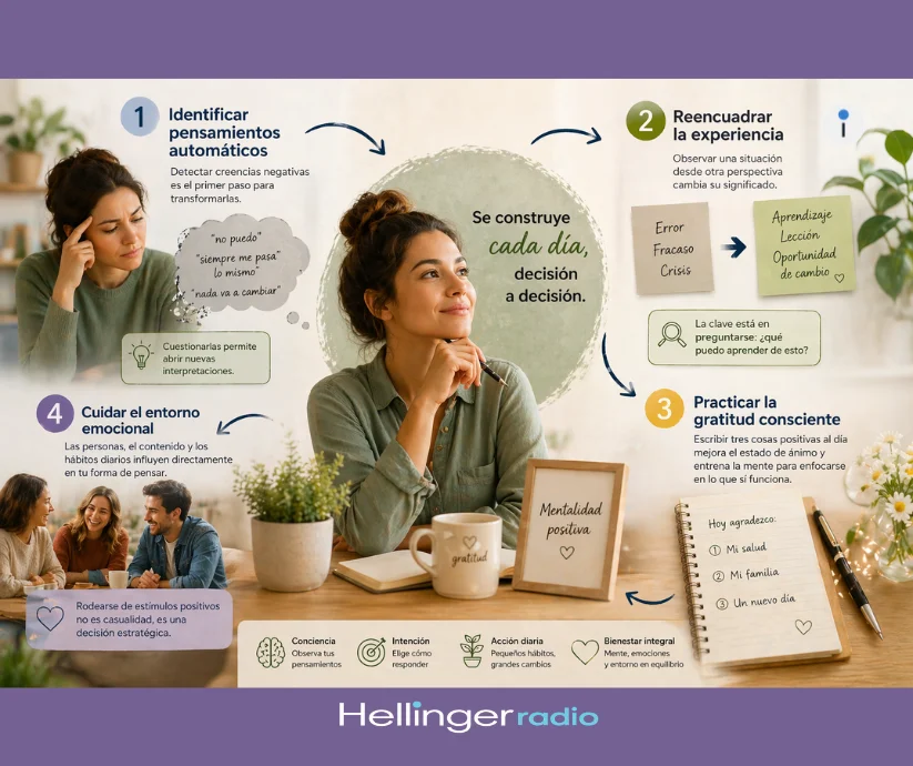 Cómo se construye una mentalidad positiva