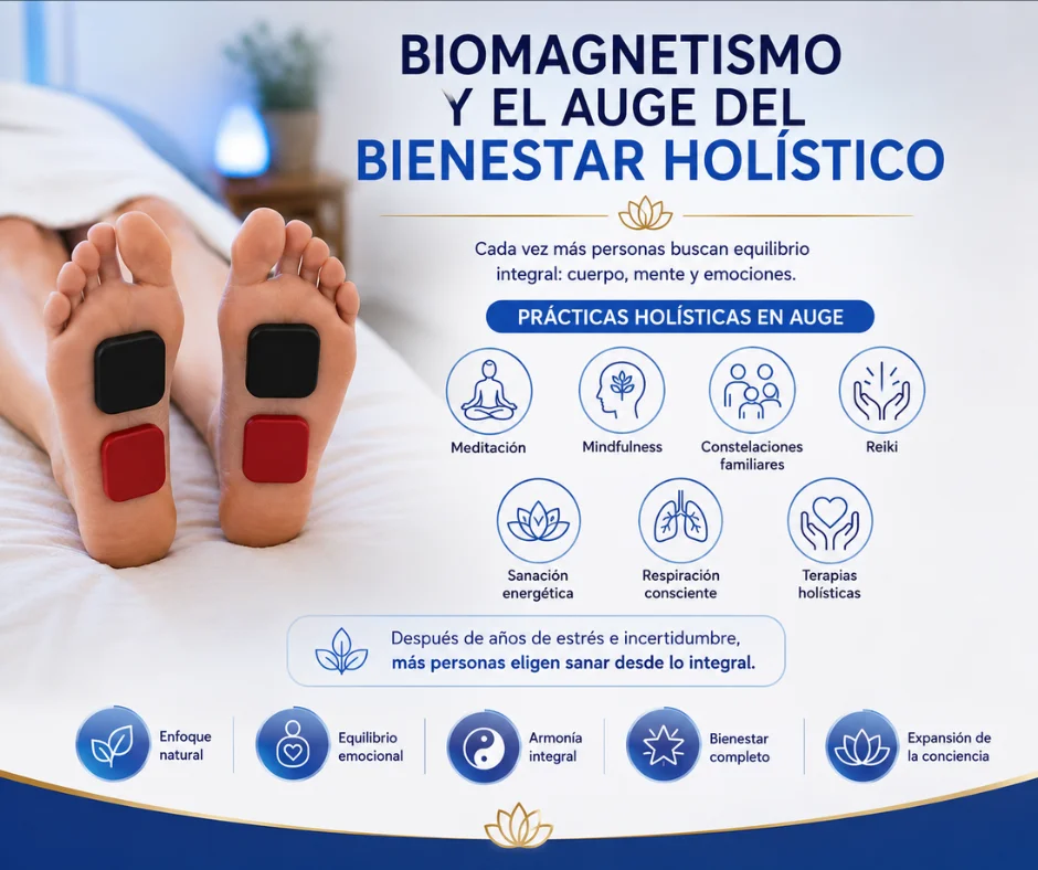 El crecimiento del biomagnetismo también refleja un cambio cultural más amplio.