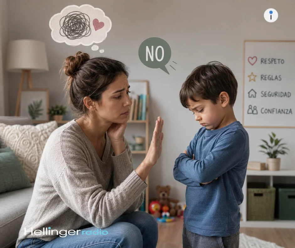 El problema aparece cuando algunos padres comienzan a asociar cualquier límite con daño emocional.