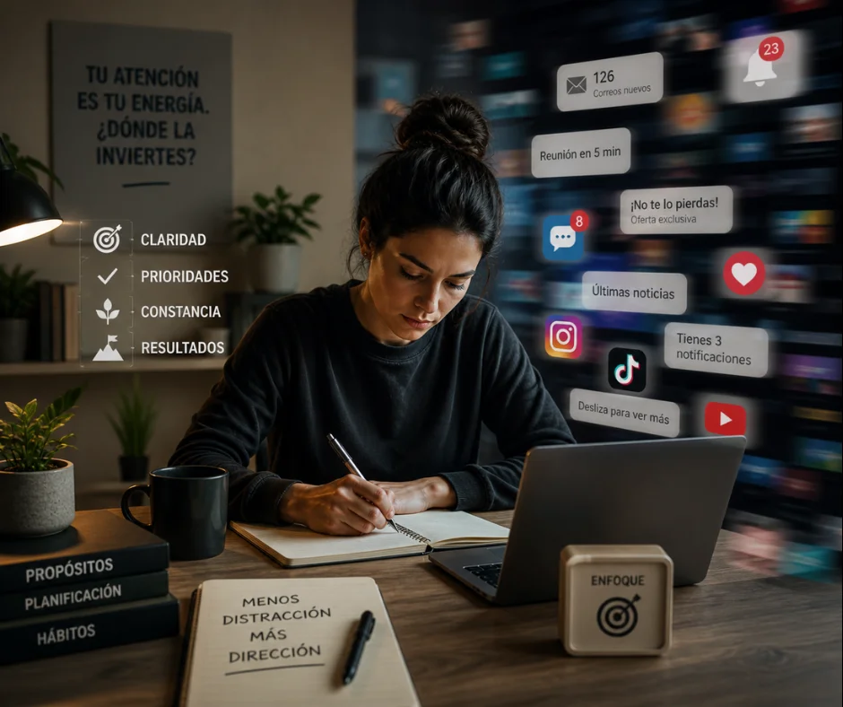 El enfoque como ventaja en la era de la distracción