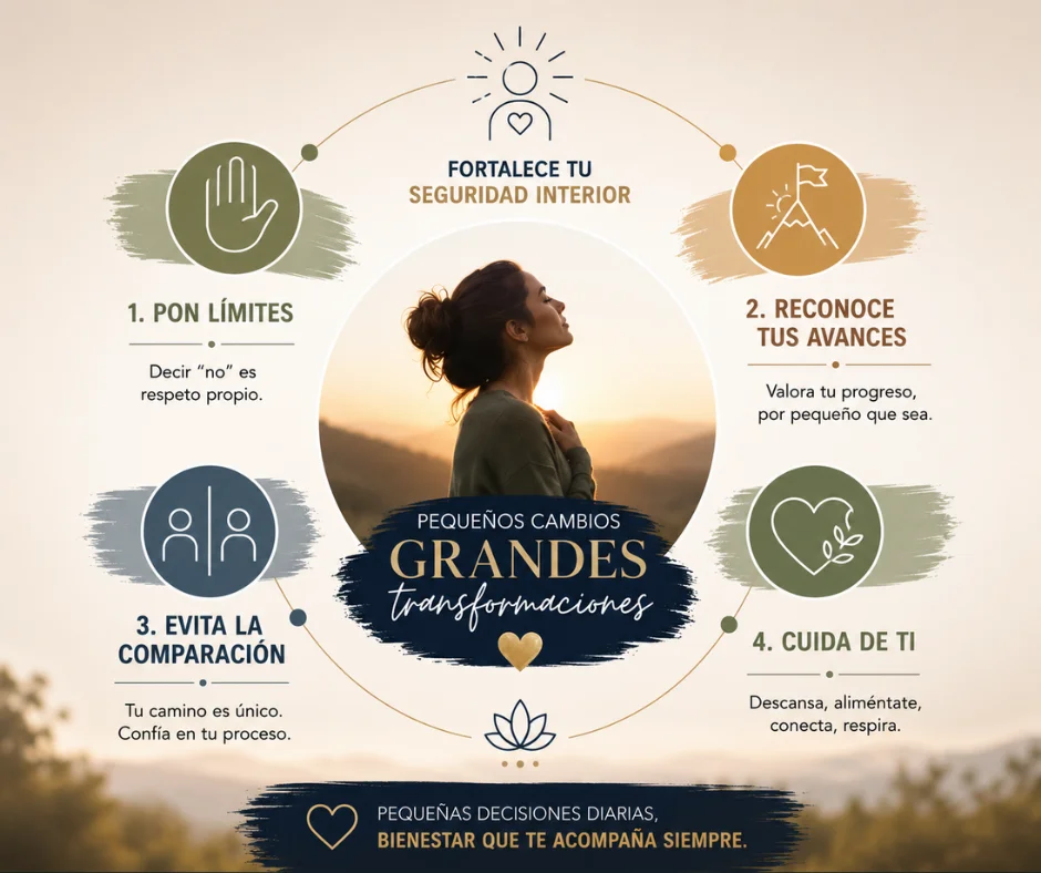 Pequeños cambios grandes transformaciones.
