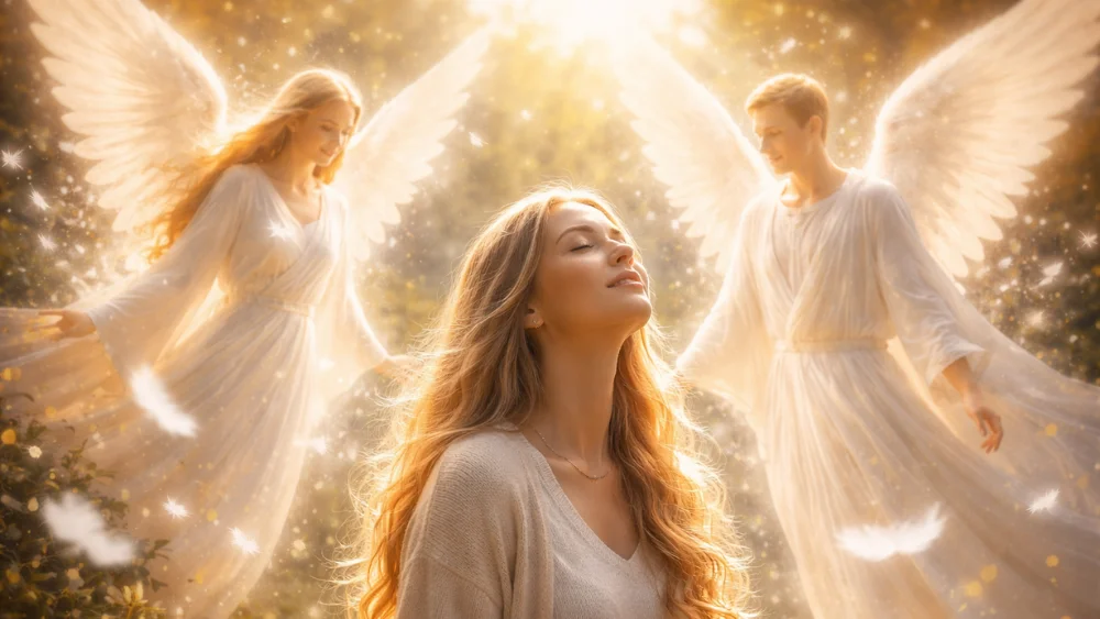 Ángeles y señales espirituales manifestándose en la vida cotidiana