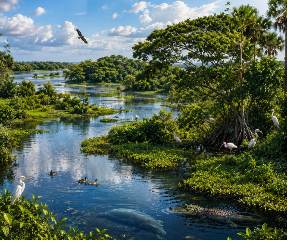 Los Pantanos de Centla son una Reserva de la Biósfera.