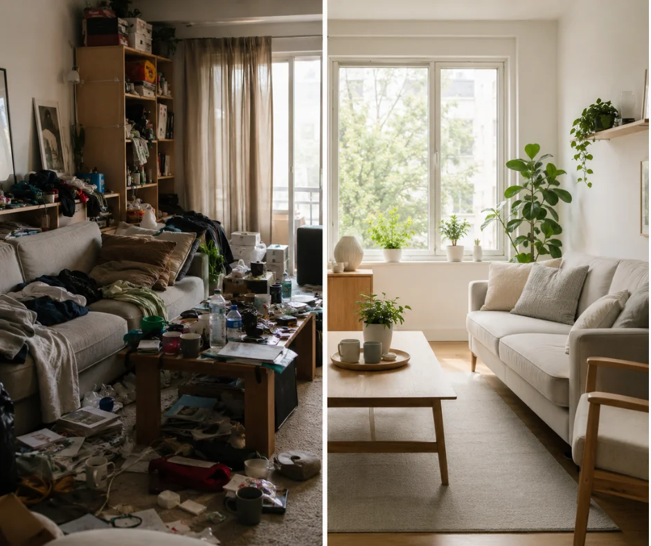 Un hogar desordenado suele convertirse en una fuente constante de microestrés cotidiano.